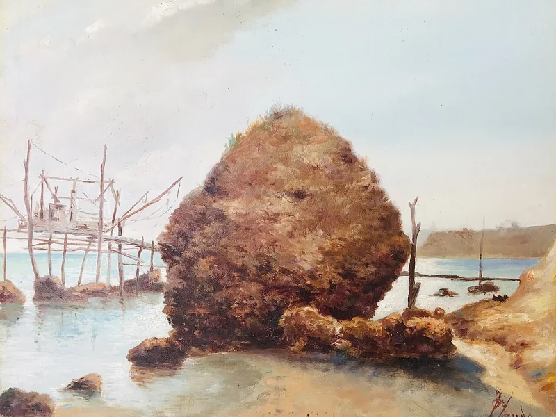1875-Federico Orlando - Trabucco di Termoli 1924